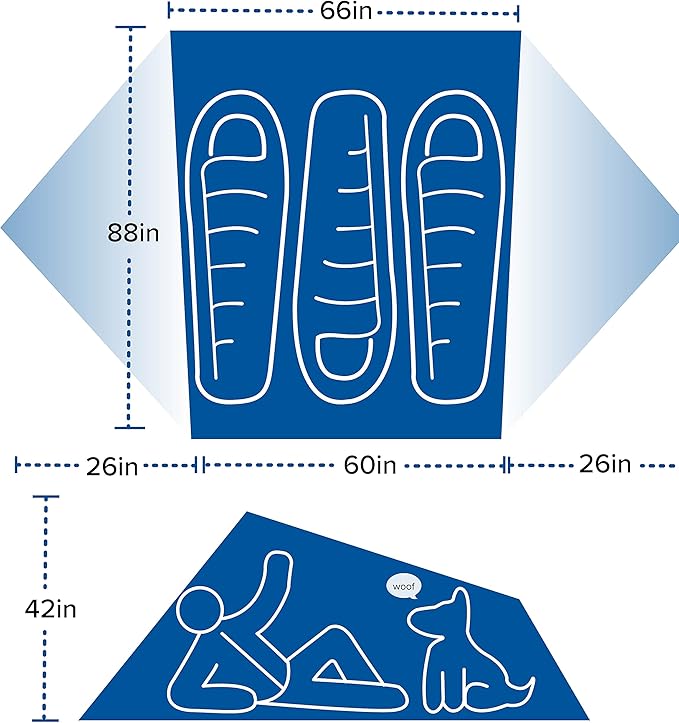 Big Agnes Tiger Wall UL Ultralight Tent with UV-Resistant Solution Dyed Fabric