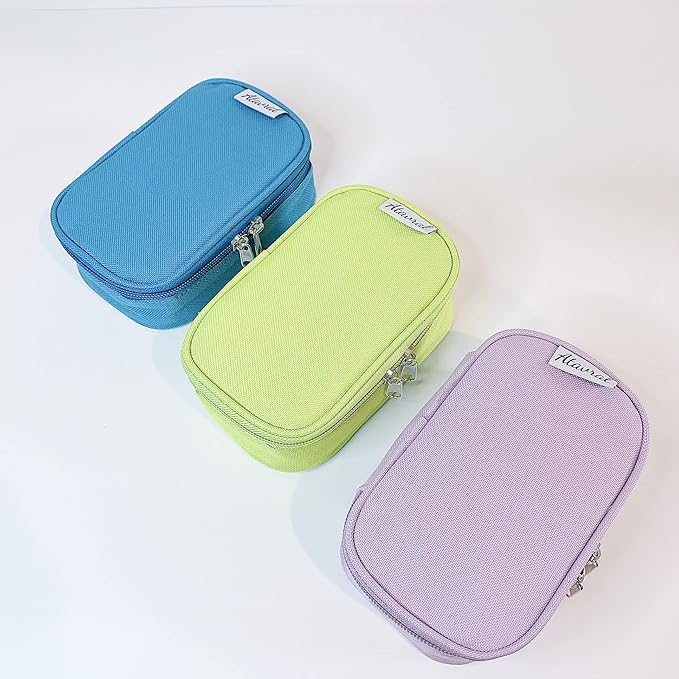 Mini Insulated Snack Bag, Lunch tote, Insulin Bag (purple)