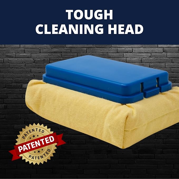 Grill Rescue BBQ Replaceable Scraper Cleaning Head, Bristle Free - Safe, Durable and Unique Scraper Tools for Cast Iron or Stainless-Steel Grates, Barbecue Cleaner (GB3000 Head)