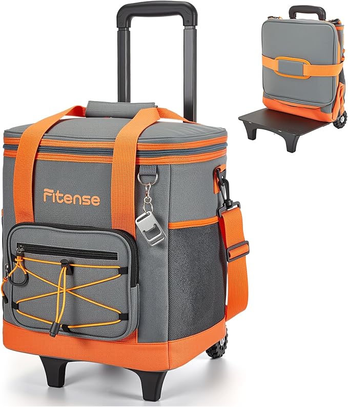 Soft Cooler Bag Insulated 20L/33L, 27/50 Cans Collapsible Camping Coolers 4-Layer Leakproof Portable Ice Chests for Beach, Travel, Picnic, Grocery, Kayaking