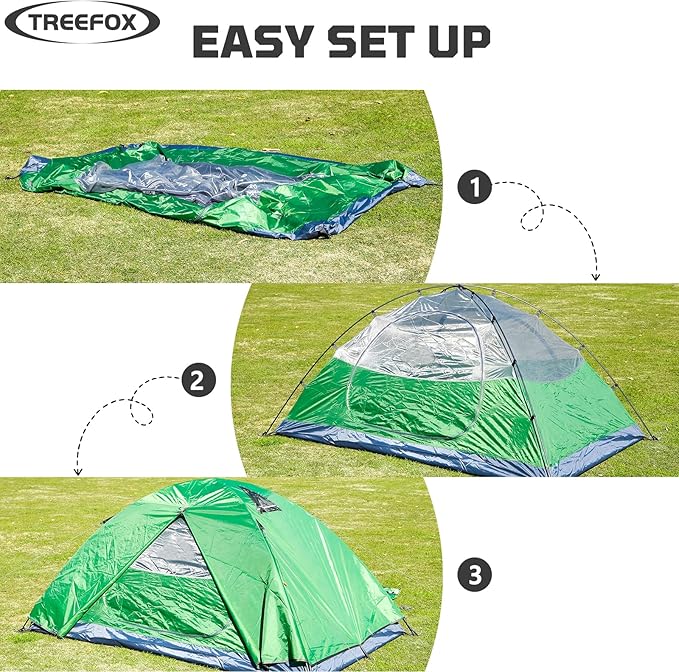 Camping Tent Portable Waterproof Instant Camping Tent with 1-Minute Setup Lightweight Tent for Camping Beach Outdoor Travel Backyard
