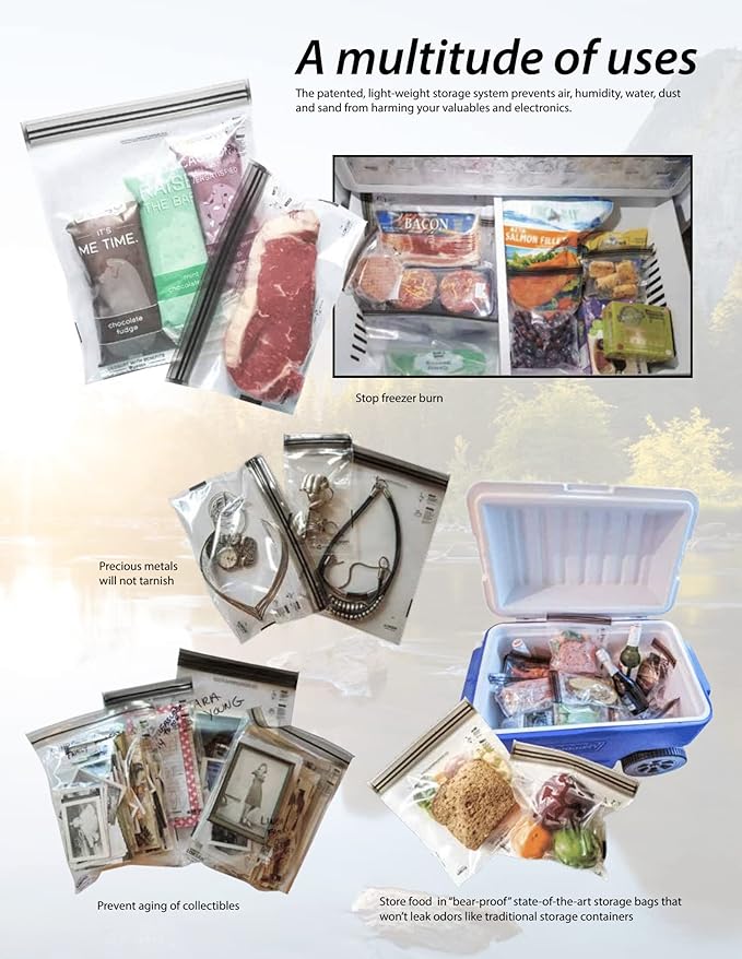 LOKSAK - aLOKSAK Waterproof Phone Bag w/Lanyard - Touch Screen Compatible - Diving Certified (3.9" x 7.5")