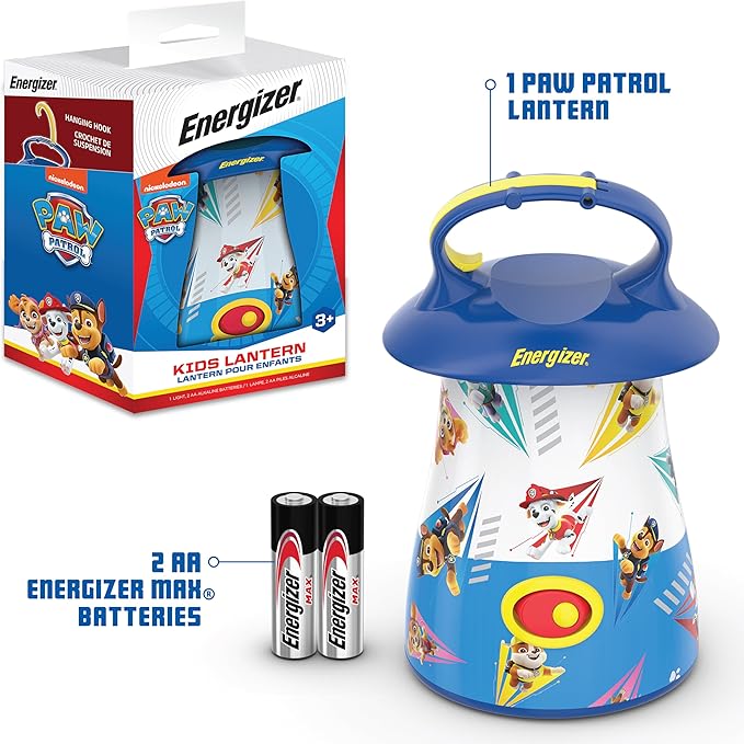 Energizer PAW Patrol Kids LED Lantern, Great Light for Kids, Batteries Included
