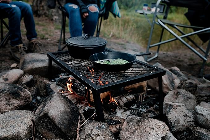 Stansport Powder Coated Steel Portable Camp Grill