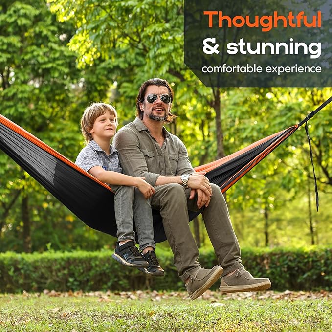 Camping Hammock Mosquito Net,Double & Single Portable Hammocks Hammocks with 2 Tree Straps,Hammock Tent for Travel Camping,Camping Accessories for Indoor Outdoor Hiking Backpacking Backyard Beach