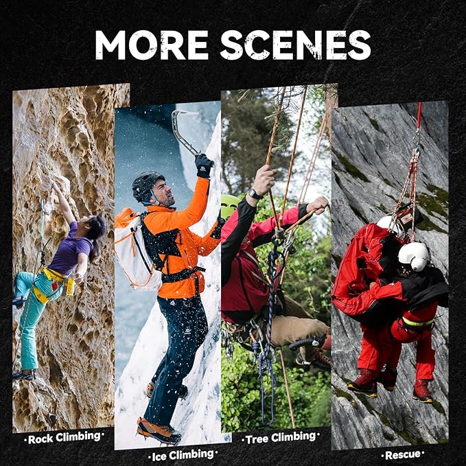 KAILAS Airo Rock Climbing Harness Men Mountaineering Tree Ice Climbing Women Half Body Safety Belt Rappelling