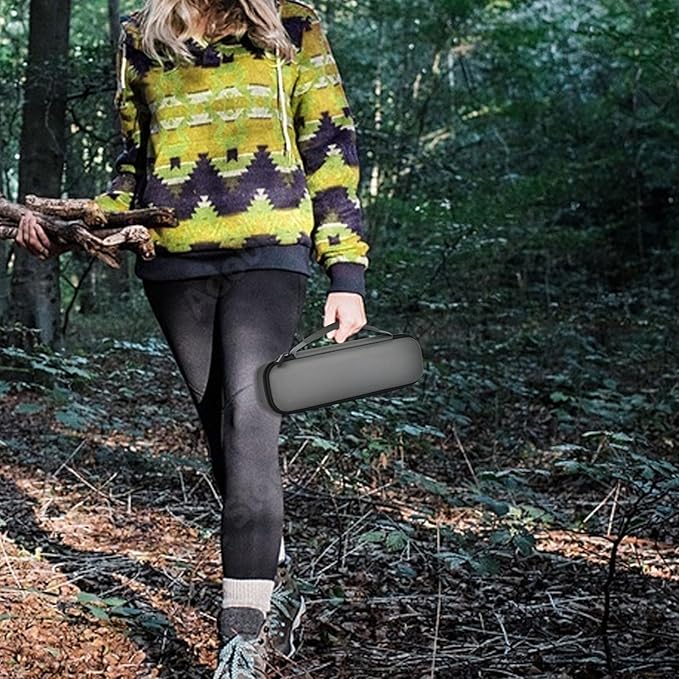 Boobowl Case Compatible with BYSOU/for AsFrost/for SupeDesk/ for Outask Camping Light Telescopic and Collapsible Night Mobile Lighting Battery, Outdoor Camping Lantern Bag (Box Only) (Grey)