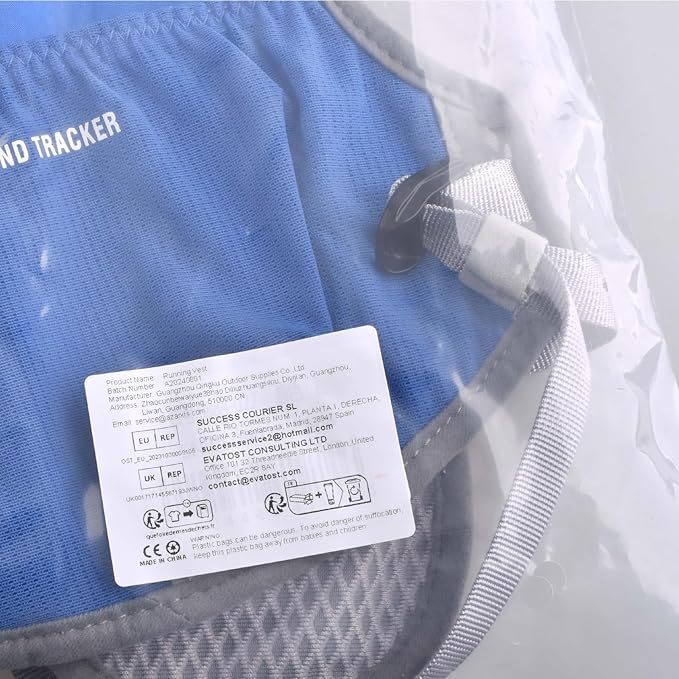 Azarxis Running Water Bottles Flask BPA Free Leakproof Hydration Vest Packs Waist Belt Replacement for Triathlon Marathon Hiking Cycling Climbing Runner