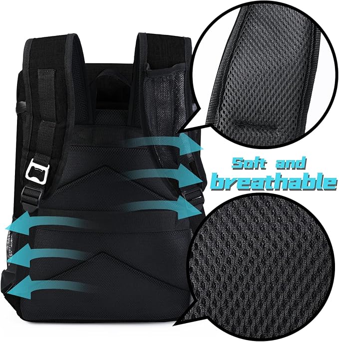 BAGLHER Lightweight Insulated Cooler Backpack - 30 Cans, Leak-Proof for Lunch, Picnic, Hiking, Camping Trips