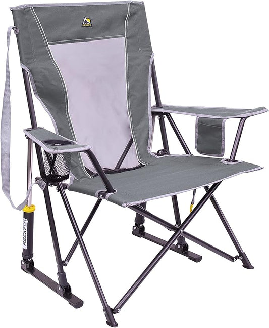 GCI Outdoor Comfort Pro Rocker Outdoor Rocking Chair with Beverage Holder