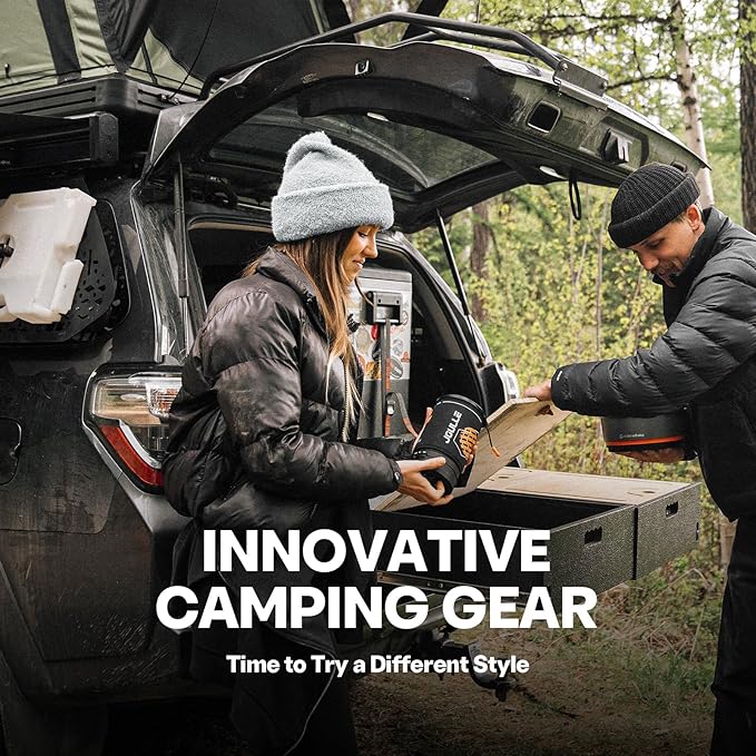 Joulle Kettle Pot, Multi-Functional Electric Camping Stove, 500 W Portable Travel Water Boiler, Non-propane Outdoor Cooking Gear for Car Camping, Vanlife, Overlanding, Ev, RV Trip