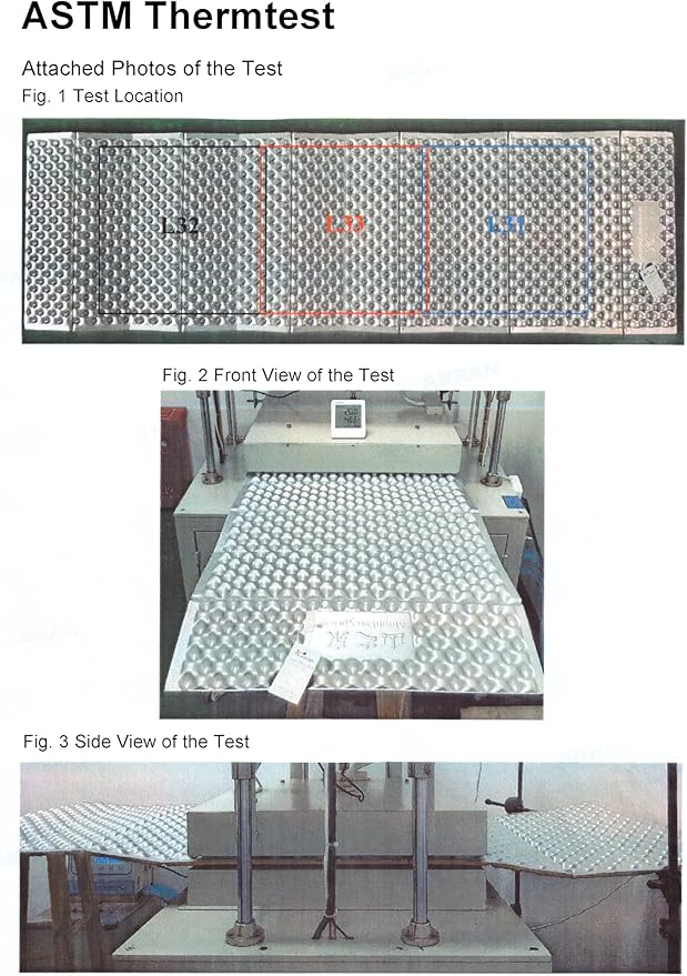 Mountain Spring Polar Bear XL Folding Closed Cell Foam Sleeping Pad R-2.6 | Highest R-Value Thickened Moisture-Proof Closed Cell Foam Camping Sleeping Mat on The Market for Camping Hiking Backpacking