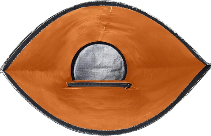 EARTH&RIVER Premium Dry Bag Backpack, Extra Thick, Protection for All Water Activities & Camping, Floating Lightweight Dry Bag with Inside Pocket Storage & IPX8 Waterproof Phone Case (Orange, 30L)