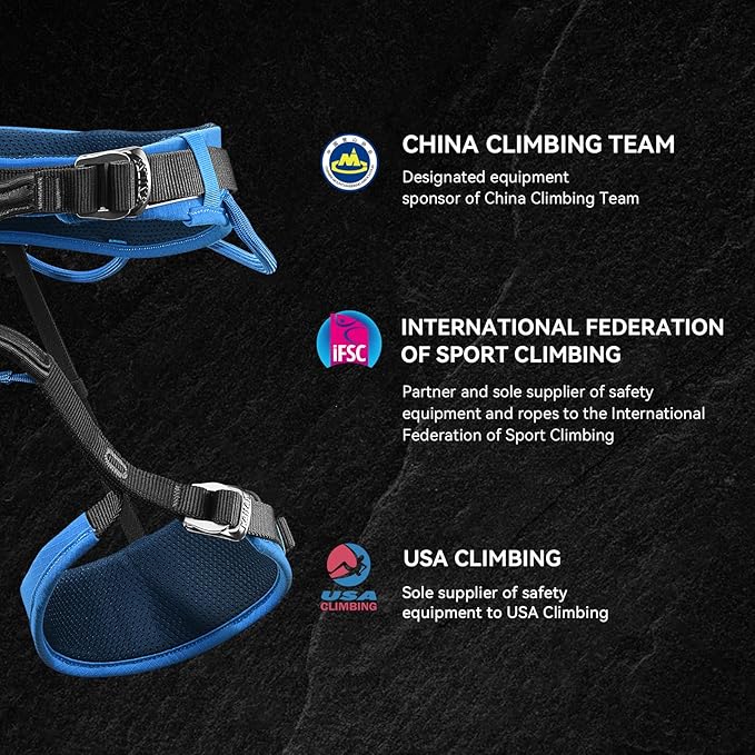 KAILAS B3 Rock Climbing Harness Men Roofing Harness Safety Belt Climbing Gear Adjustable Mountaineering Lightweight