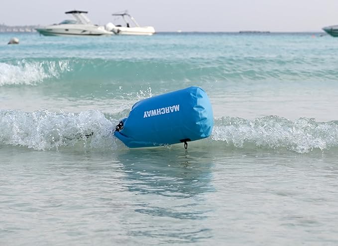 MARCHWAY Floating Waterproof Dry Bag Backpack 5L/10L/20L/30L/40L, Roll Top Sack Keeps Gear Dry for Kayaking, Rafting, Boating, Swimming, Camping, Hiking, Beach, Fishing