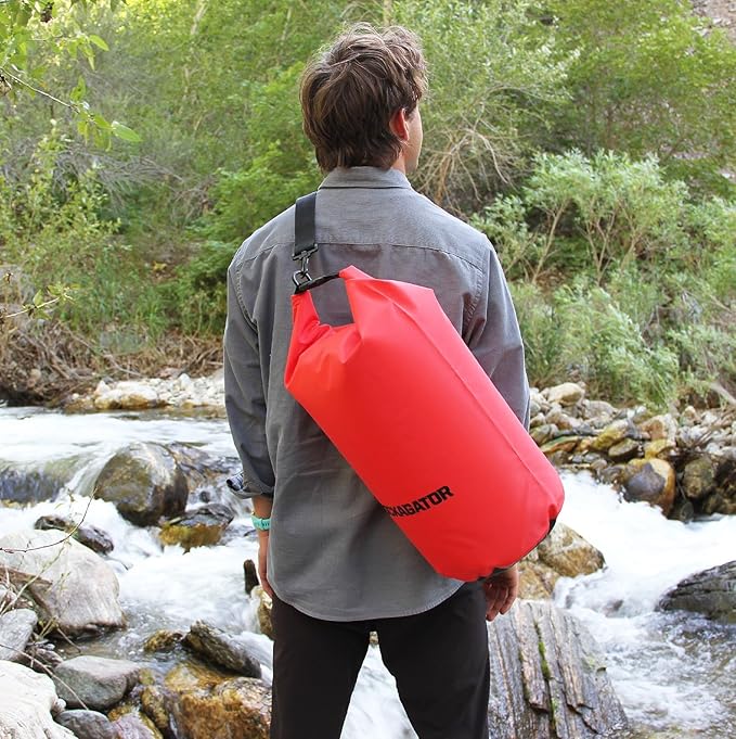 Waterproof Dry Bags 100% Water Proof Dry Bag with Detachable Shoulder Strap | Can Be Submersed in Water and Will Keep Your Gear Dry on the River, Lake, Raft, Kayak (10L, 20L, 30L, 50L)
