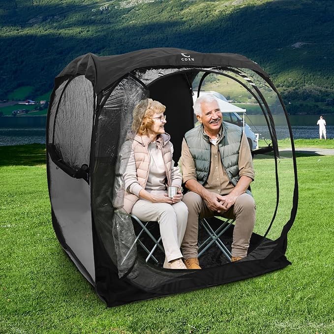 CDEN Sport Tent, Instant Tent, Pop Up, with Sealed Floor, rain Fly, for Sports, Event, Camping