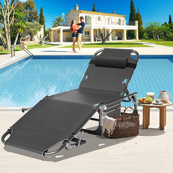 ABORON Folding Camping Cot for Adults, Heavy Duty 3-in-1 Bed for Guest Sleeping, Adjustable Double-Layer 1200D with Mattress & Carrying Bag for Home, Office, Vacation, Hospital Use