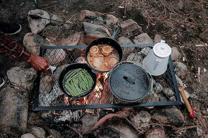 Stansport Powder Coated Steel Portable Camp Grill