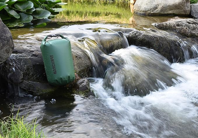 MARCHWAY Floating Waterproof Dry Bag Backpack 5L/10L/20L/30L/40L, Roll Top Sack Keeps Gear Dry for Kayaking, Rafting, Boating, Swimming, Camping, Hiking, Beach, Fishing