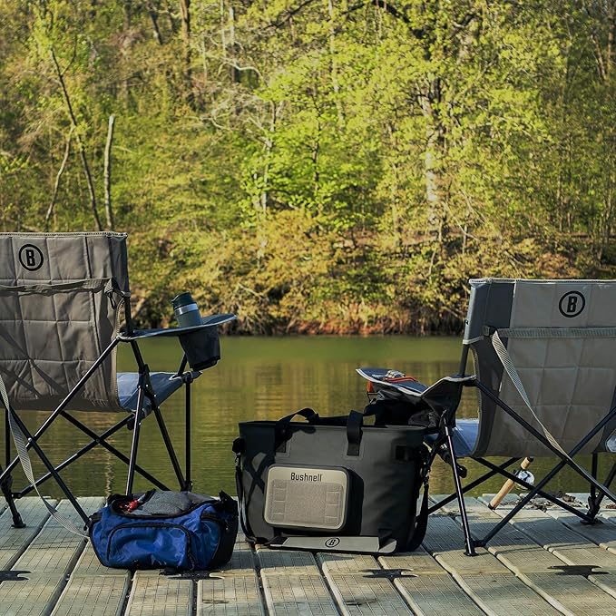 Bushnell Soft Coolers | Insulated Portable Ice Chest The Best Bag Cooler for Beach, Drinks, Beverages, Travel, Camping, Picnic, Leak-Proof with Waterproof Zipper