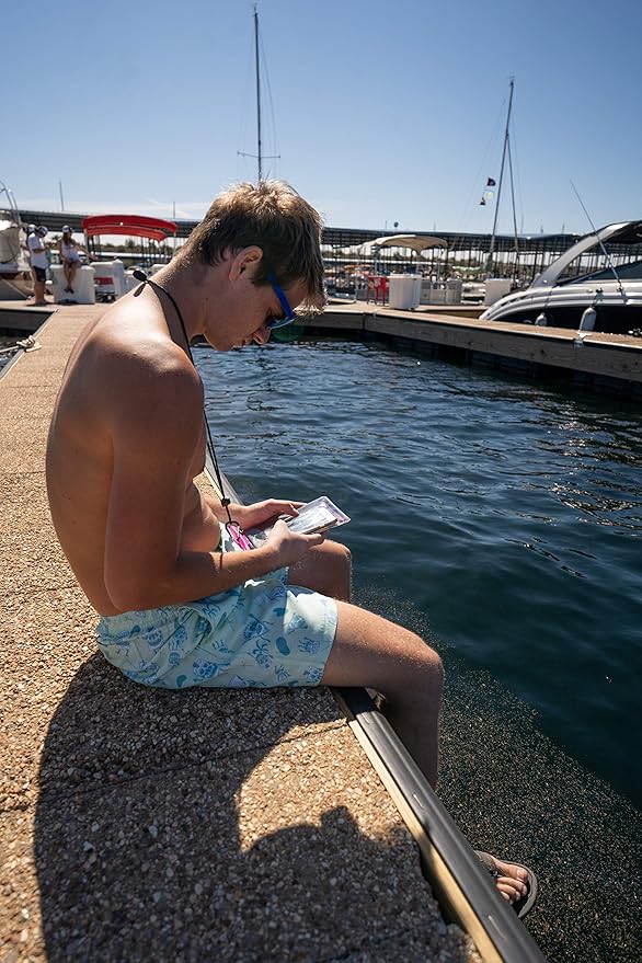 DRY PAK 5 x 8 Standup Paddleboard Equipment, Hot Pink