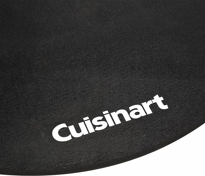 Cuisinart 36” Silicone-Coated Grill Mat with High Heat Resistance, Weather Resistant BBQ Mat for Grills, Griddles, Smokers & Fire Pits, Grease Proof Easy Clean Patio & Deck Protector