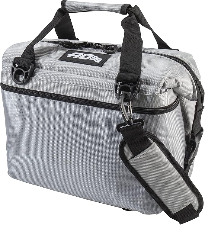 AO Coolers Sportsman Ballistic 12 Pack Silver