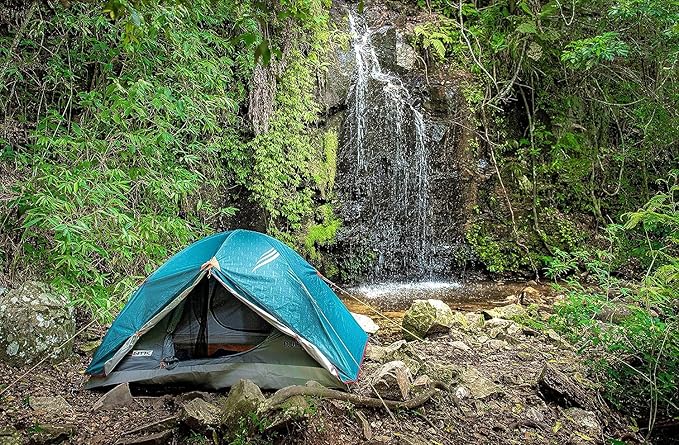 NTK Colorado GT 2/4/6/8 Person Outdoor Dome Family Camping Tent 100% Waterproof, Easy Assembly, Durable Fabric Full Coverage Rainfly - Micro Mosquito Mesh