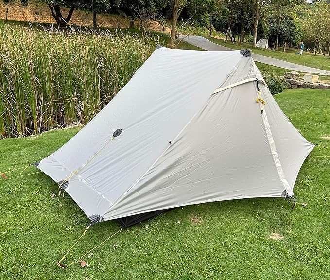 3F UL Gear Lanshan PRO Lanshan Ultralight Tent 4 Season Backpacking Tent for 2 Person, Waterproof Professional Tents for Camping, Trekking, Kayaking, Climbing, Hiking