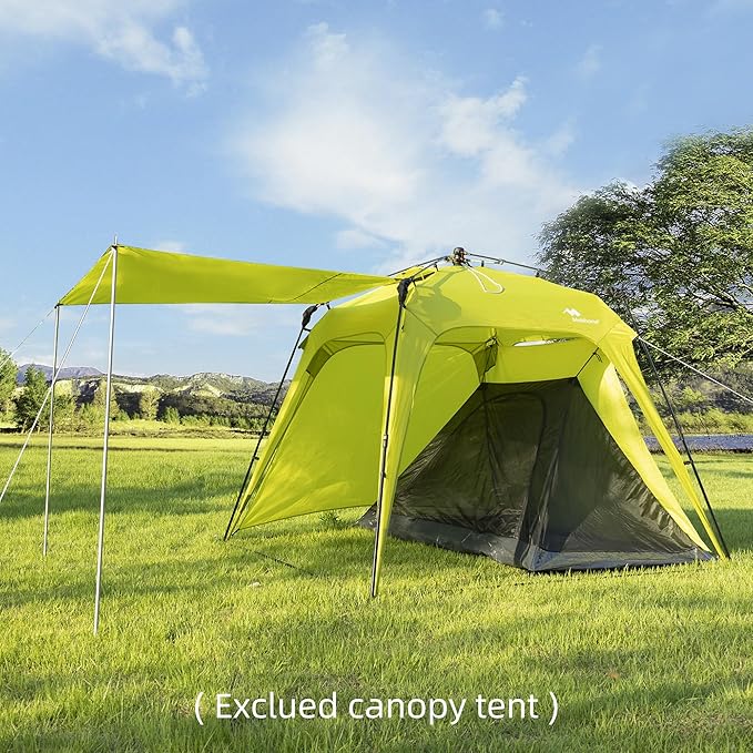 Mosquito Net with protable Bag, Ultralight No-See-Um Breathable Mesh Screen Tent with Waterproof Floor, Compact for Outdoors Camping, Backpacking and traveling,Fits Sleeping Bags, Tent,canopy