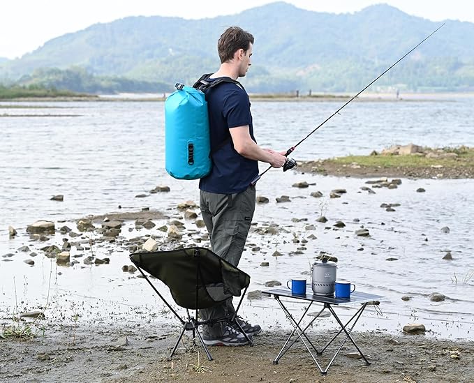 MARCHWAY Floating Waterproof Dry Bag Backpack 5L/10L/20L/30L/40L, Roll Top Sack Keeps Gear Dry for Kayaking, Rafting, Boating, Swimming, Camping, Hiking, Beach, Fishing