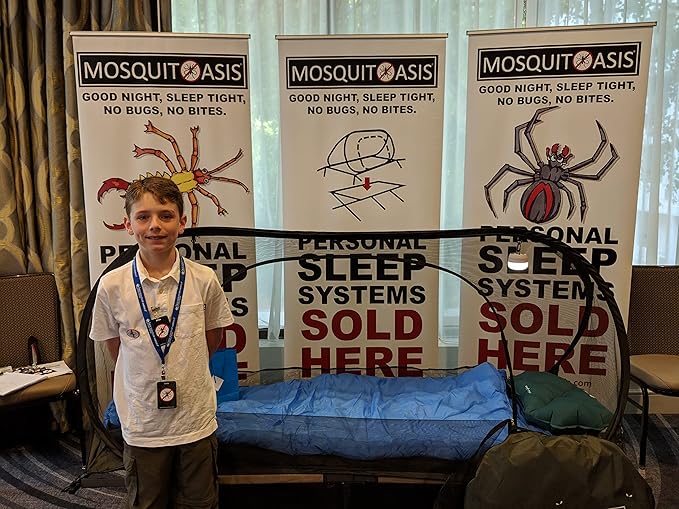 Wicked Cool MosquitOasis Pop-Up Mosquito Net Tent for Summer Camps and Camping