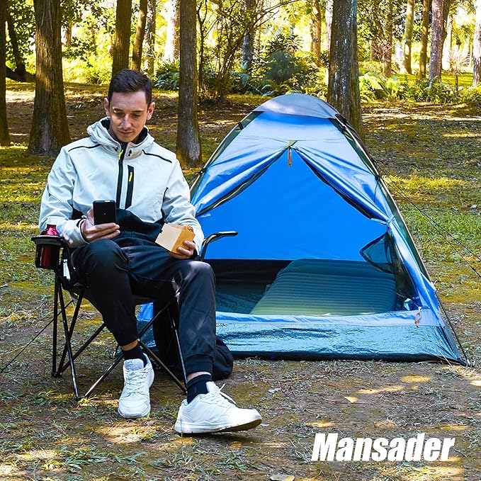 2 Person Camping Dome Tent,Waterproof Lightweight Portable Tents for Outdoor Camping Hiking Travel