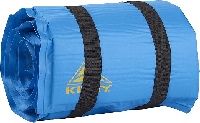 Kelty Campground Kit, Sleeping Bag and Sleeping Pad Set & Combo Includes 40 Degree Fahrenheit Rectangular Sleeping Bag and Self-Inflating Sleeping Pad - Beginner Car Camping Kit