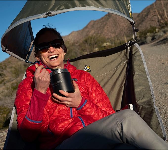 GCI Outdoor Pod Rocker Outdoor Rocking Chair with SunShade Canopy