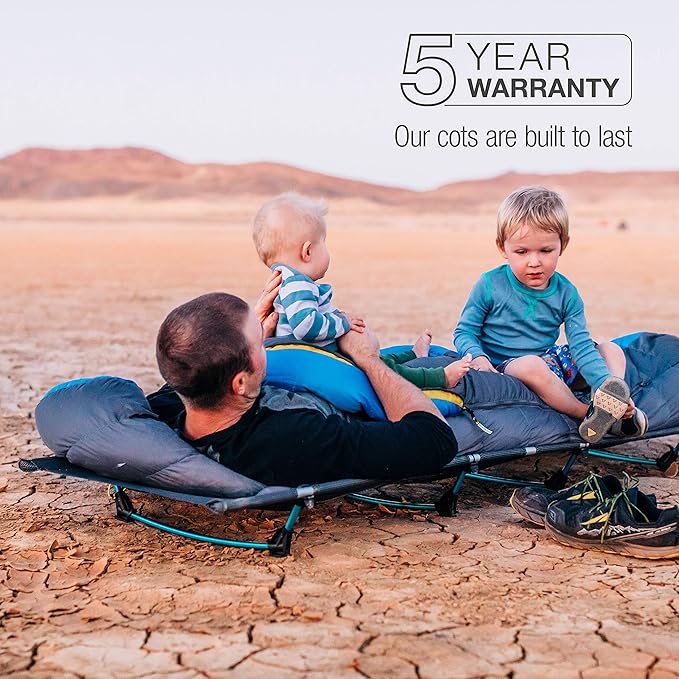 Helinox Lite Cot Ultra-Light, Compact, Collapsible, Portable Camping Cot, Black