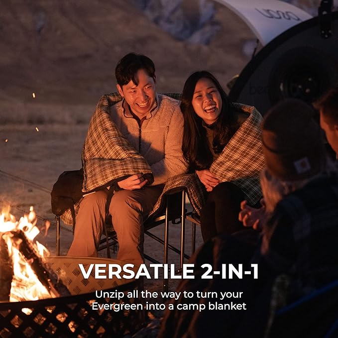 Teton Everyday Response Sleeping Bag for Adults and Kids, 3-Season Sleeping Bags, Stay Warm in Camping Weather, Stuff Sack Included