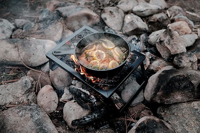 Stansport Powder Coated Steel Portable Camp Grill