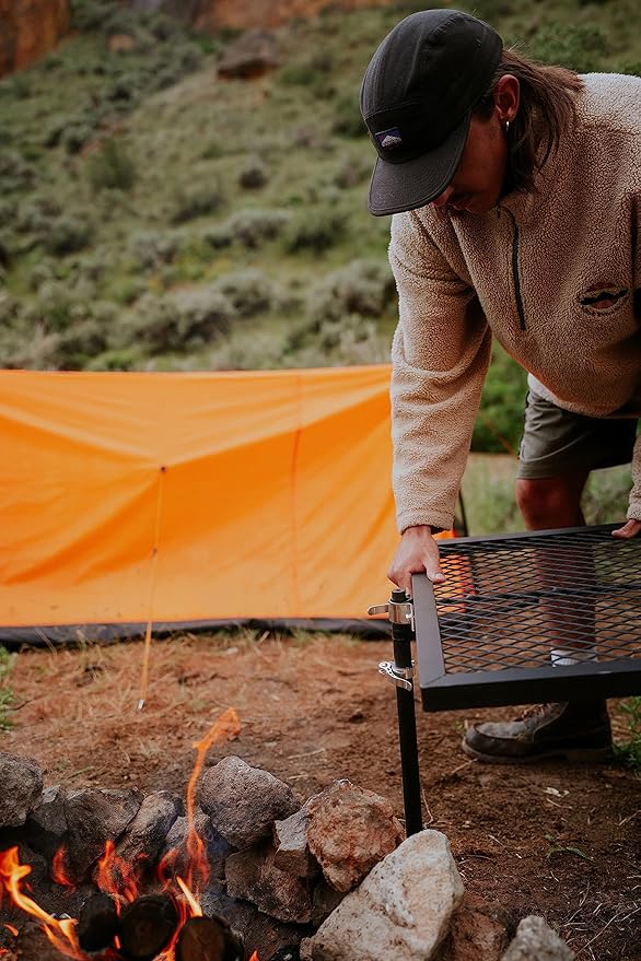 Stansport Powder Coated Steel Portable Camp Grill