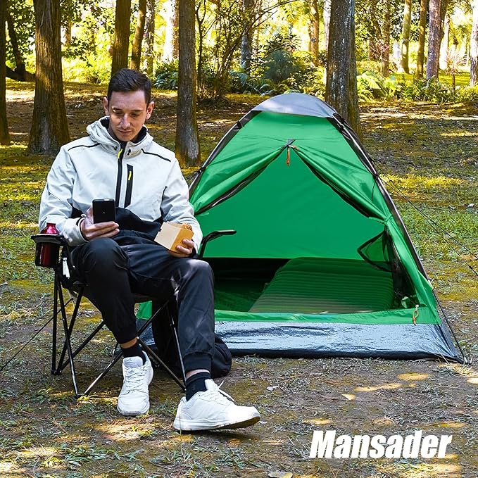 2 Person Camping Dome Tent,Waterproof Lightweight Portable Tents for Outdoor Camping Hiking Travel