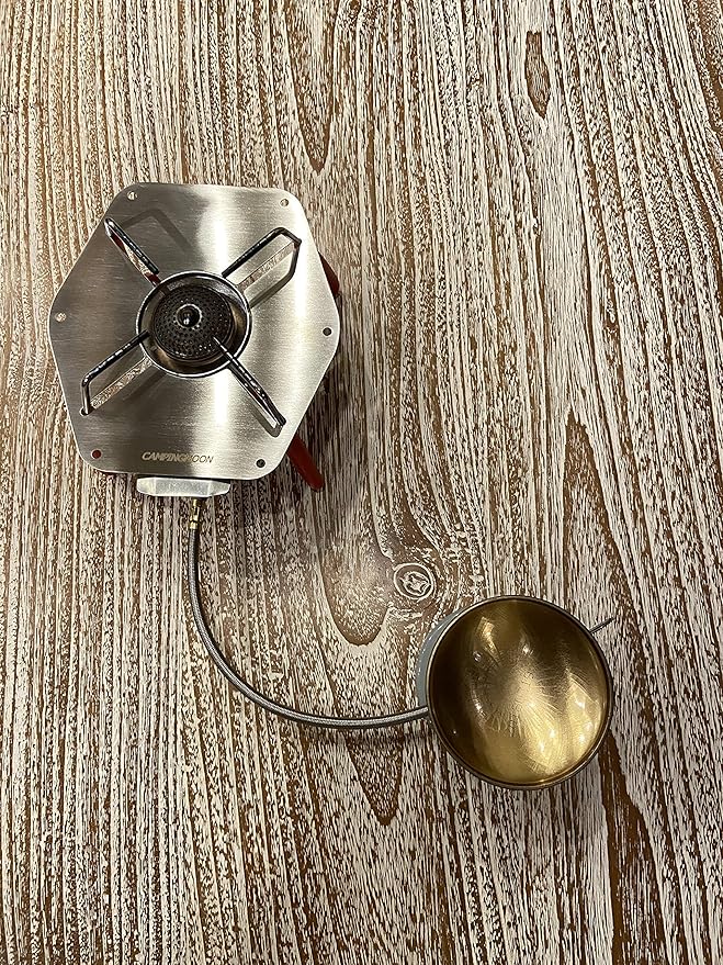 camping moon CAMPINGMOON Multi-Function Gas Hose for EN417 Lindal Valve Screw-on Type Canister and Device Z16,Z17 (JP-Z21-25)