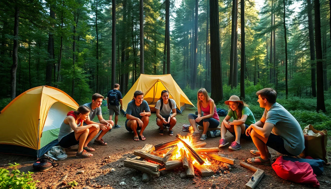Camping with Teens: Keeping Older Kids Engaged Outdoors