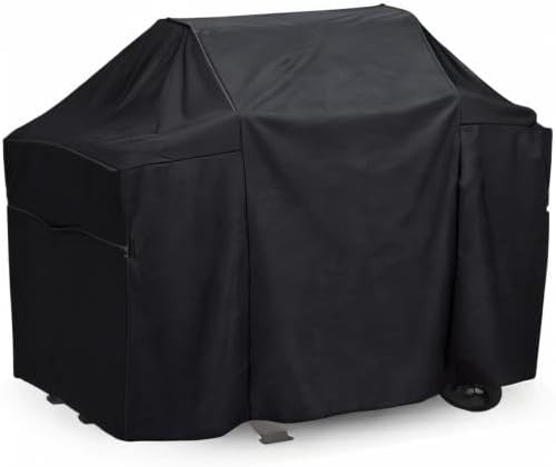 Grisun 7131 Grill Cover 65 Inch for Weber Genesis II 4 Burner and LX 400 Series, Genesis E310 Grill, Waterproof Barbecue Cover for Weber Summit 400 Series and Genesis II 410, 435, 440, UV-Resistant