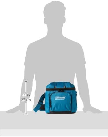 Coleman Chiller Insulated Soft Cooler, Leakproof 9/16/30 Can Cooler with 12+ Hour Ice Retention, Made with Recycled Materials, Great for Lunch, Camping, Beach, Pool, Sports, & More