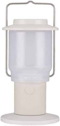 Snow Peak Mini Hozuki - Battery-Powered & Lightweight Camping Light - Portable Lantern for Soft, Ambient Light, Ivory