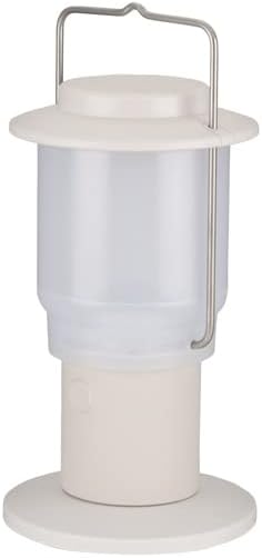 Snow Peak Mini Hozuki - Battery-Powered & Lightweight Camping Light - Portable Lantern for Soft, Ambient Light, Ivory