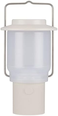 Snow Peak Mini Hozuki - Battery-Powered & Lightweight Camping Light - Portable Lantern for Soft, Ambient Light, Ivory