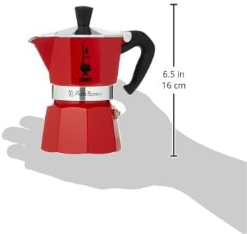 Bialetti 4942 Moka Express Espresso Maker,3 cups Red