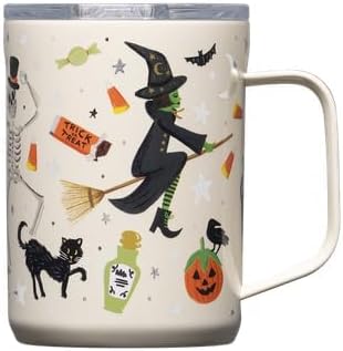 Corkcicle Mug - 16oz Rifle Paper - Halloween Parade